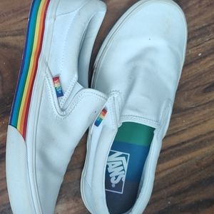 Vans rainbow sneakers